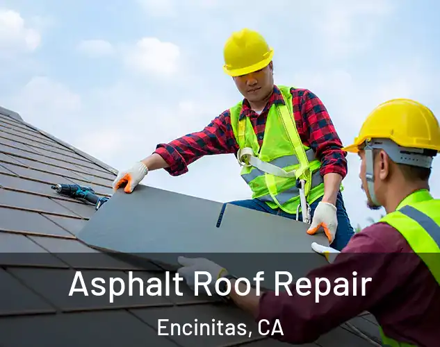  Asphalt Roof Repair Encinitas, CA