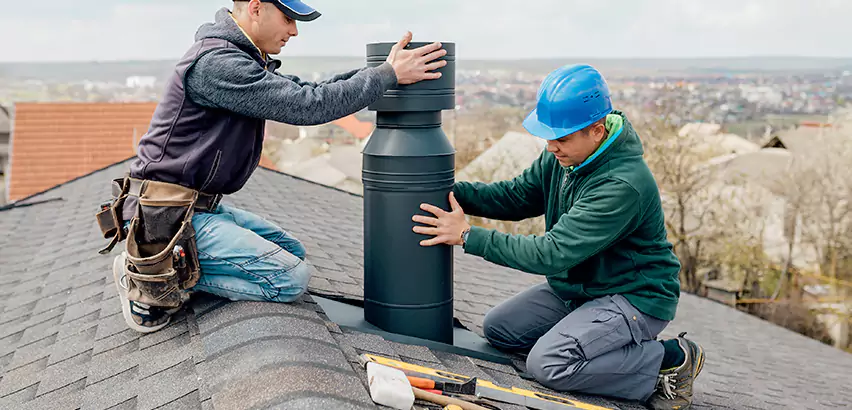 Chimney Flashing Replacement for Storm Damage in Encinitas