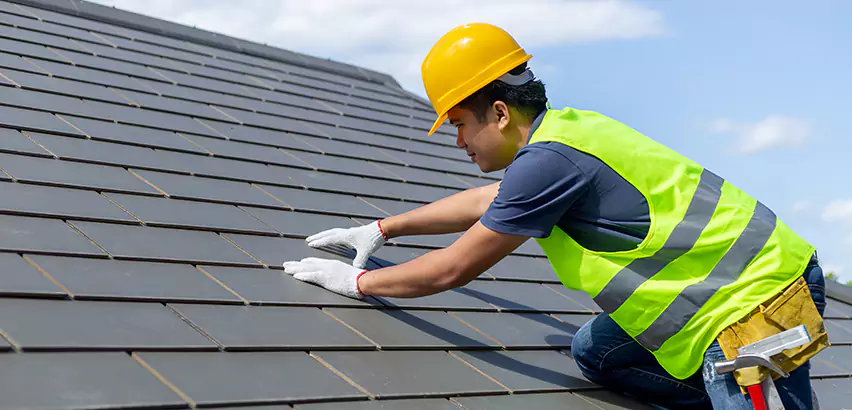 Slipped Slate Repair in Encinitas
