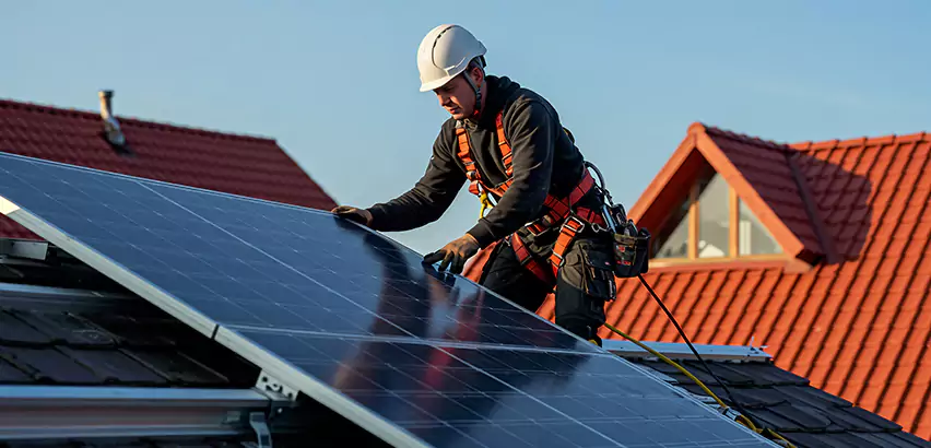 Solar Panels on Steel Roof Installation in Encinitas