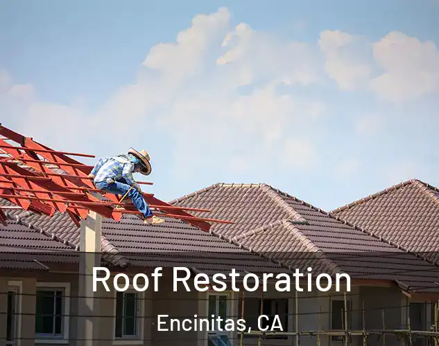  Roof Restoration Encinitas, CA