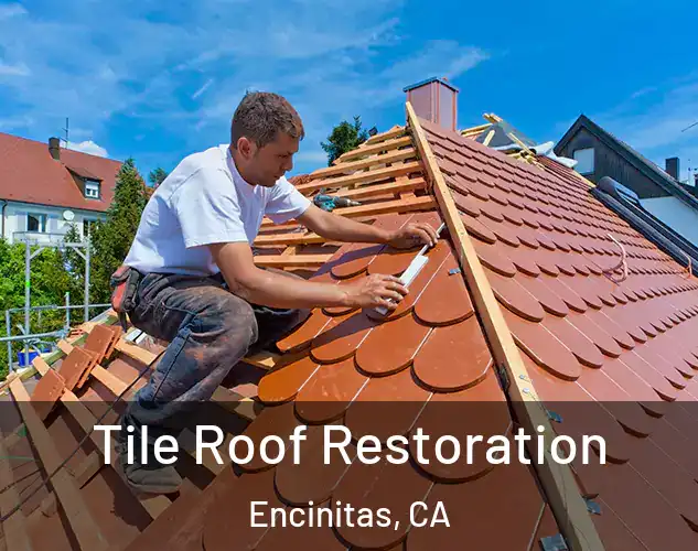  Tile Roof Restoration Encinitas, CA